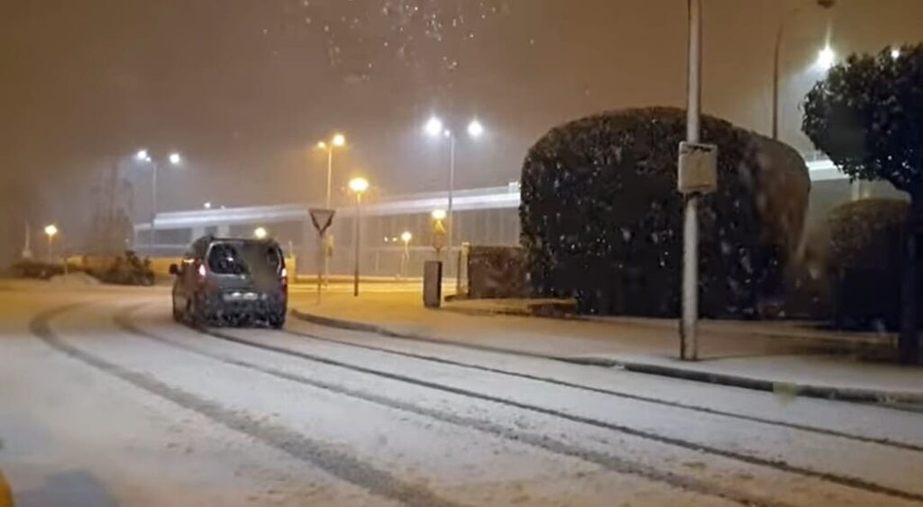 cuando va a nevar en Logroño