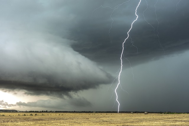 El calor da paso a la previsión de tormentas que pueden llegar con granizo 1 tor