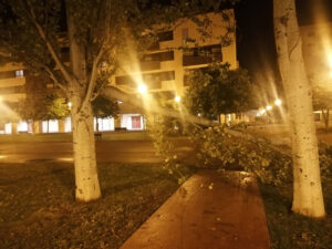 La tormenta genera hasta 55 incidencias en La Rioja, la mayoría por garajes anegados barre