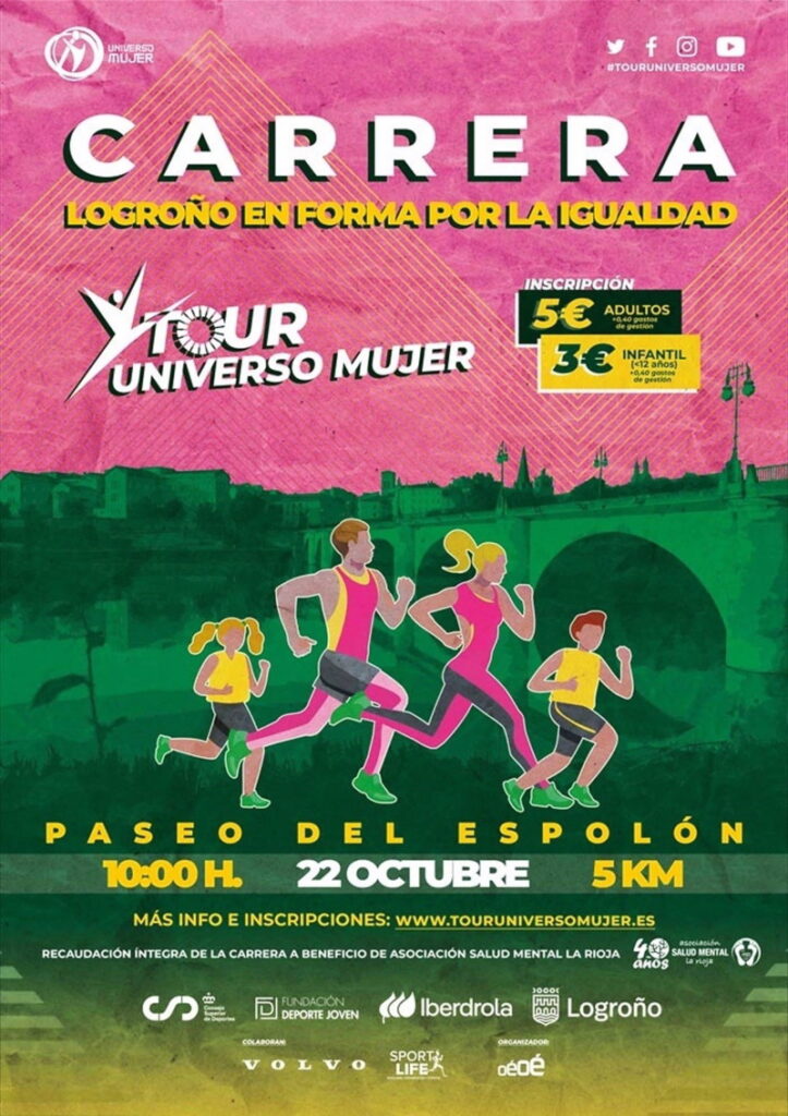 Logroño se convierte en el epicentro del deporte femenino con el 'Tour Universo Mujer' 1 fem