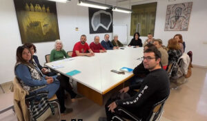 El Ayuntamiento de Logroño planificará la acogida a personas sin hogar por las temperaturas y no las fechas Mesa de la pobreza (16-11-23)
