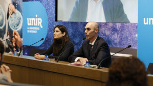 Maria Blanco y Jose Antonio Clemente, responsables del informe durante la presentación_2