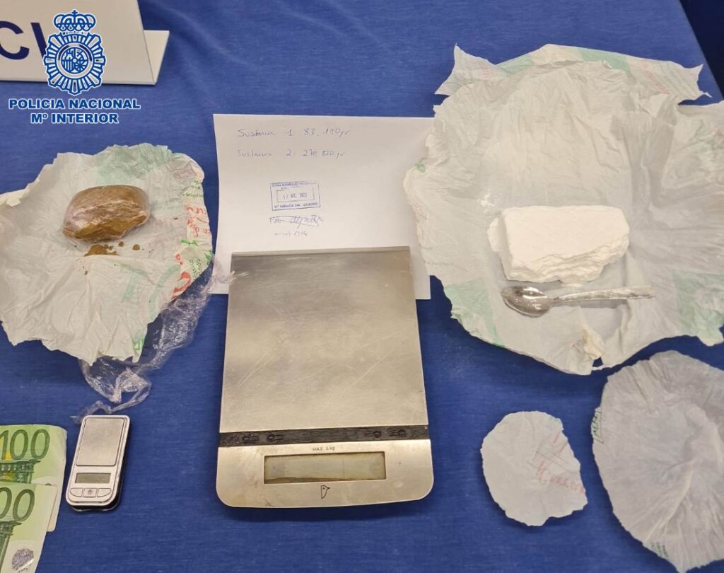 Detenido con droga el dueño de un bar situado cerca de colegios de Logroño 1 droga