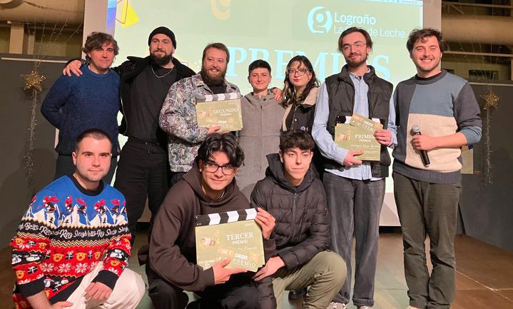 Enrique Laya gana la XIV edición de ‘Diciembre en corto’ de La Gota de Leche de Logroño con su película ‘Don Limpio 1 premiados diciembre en corto
