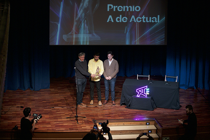 Javier Peña, como director del Festival de Diseño y Arquitectura Concéntrico, recibe el premio 'A de Actual 2024' 1 493227