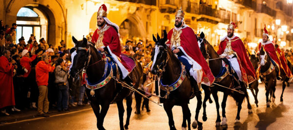 Three Kings Parade in Spain