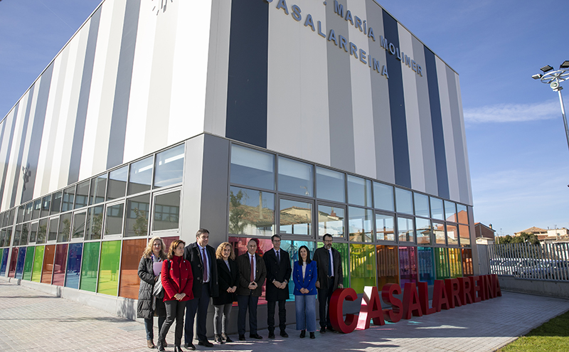 El colegio de Casalarreina acoge a 93 alumnos en un nuevo centro que “representa la mejora de las infraestructuras educativas” 1 493685