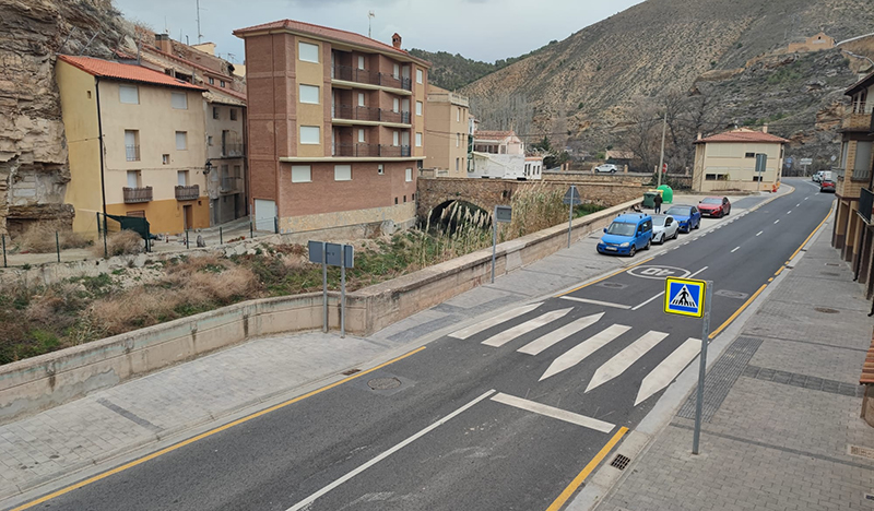 Finalizan las obras de urbanización y mejora de la travesía de Cervera del Río Alhama con una inversión de 2 millones de euros 1 493736