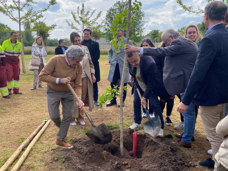 Crece el 'Bosque de la danza' de Logroño con once nuevos árboles 1 bosque