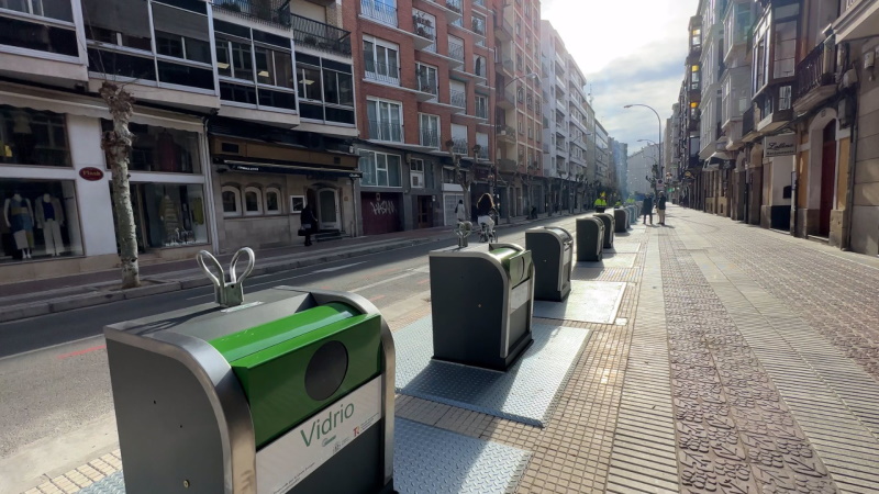 Los contenedores soterrados de avenida de Portugal entran en servicio este sábado 1 soterrados