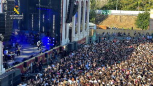 La Guardia Civil identificó a 1.500 personas durante los conciertos de Gran Reserva reserva