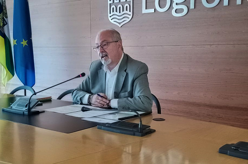 En marcha la campaña de limpieza especial e intensiva en Logroño que comienza en el barrio de La Estrella 1 Rueda limpieza barrios
